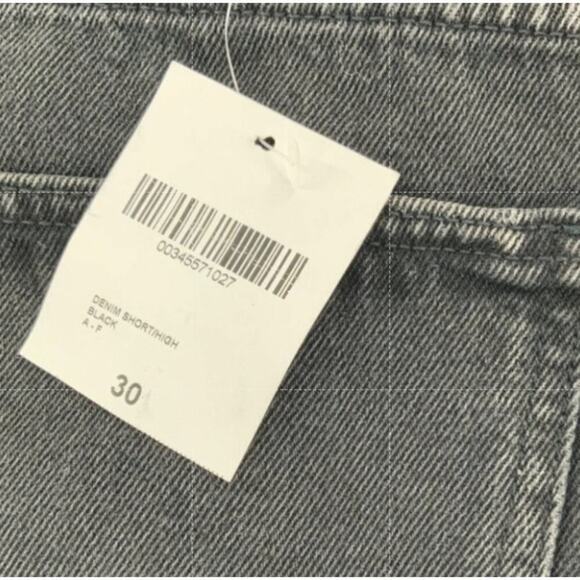 Forever 21 Mom Jean Short Womens 10 High Rise Dark Wash Beachy Summer Sexy NWT - Picture 5 of 10
